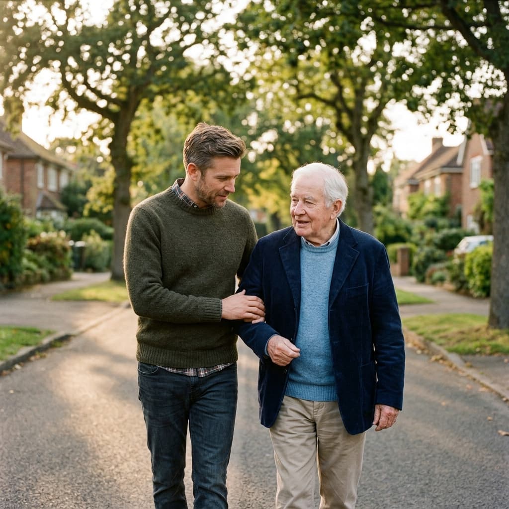Hand holding and support